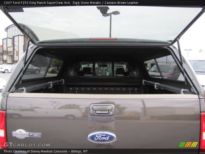 Dark Stone Metallic / Castano Brown Leather 2007 Ford F150 King Ranch SuperCrew 4x4