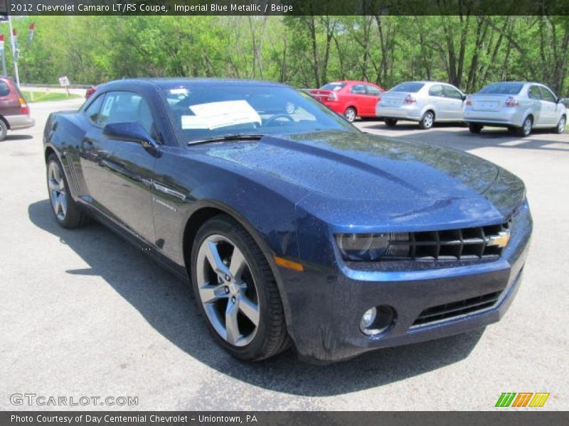 Front 3/4 View of 2012 Camaro LT/RS Coupe