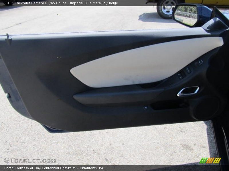 Door Panel of 2012 Camaro LT/RS Coupe