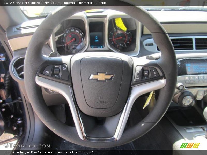  2012 Camaro LT/RS Coupe Steering Wheel