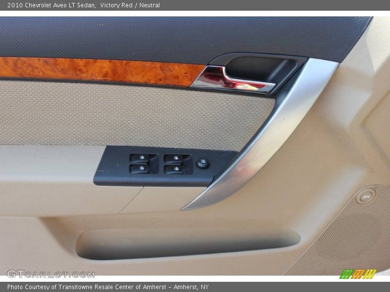 Victory Red / Neutral 2010 Chevrolet Aveo LT Sedan