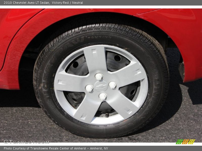 Victory Red / Neutral 2010 Chevrolet Aveo LT Sedan