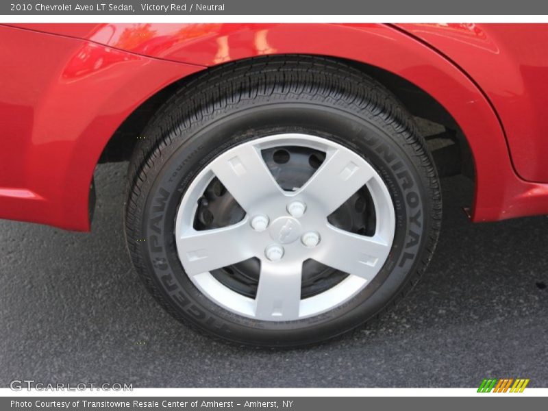 Victory Red / Neutral 2010 Chevrolet Aveo LT Sedan