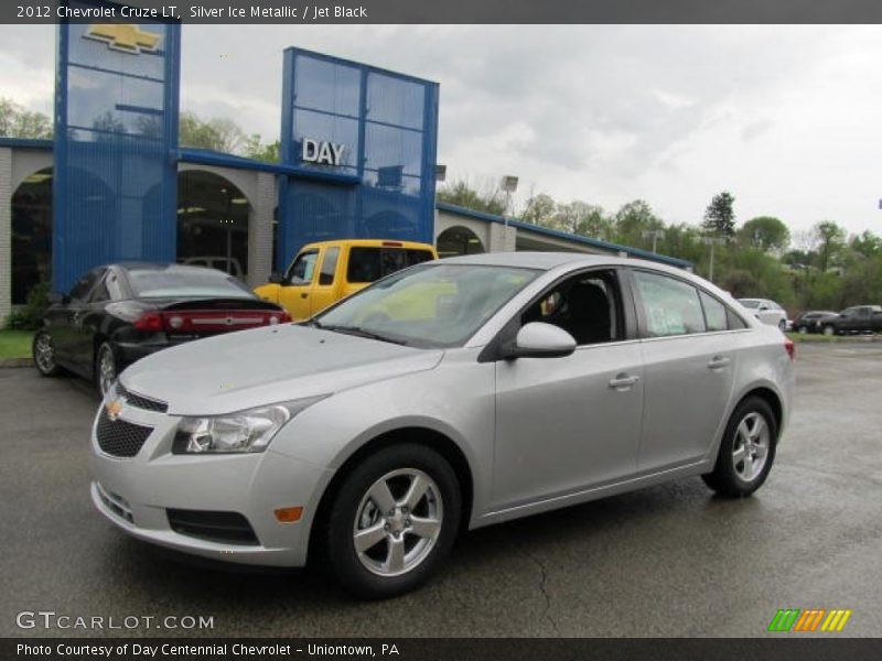 Silver Ice Metallic / Jet Black 2012 Chevrolet Cruze LT