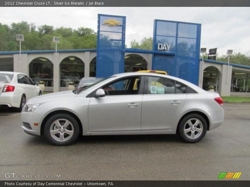 Silver Ice Metallic / Jet Black 2012 Chevrolet Cruze LT