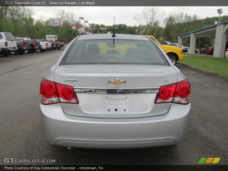 Silver Ice Metallic / Jet Black 2012 Chevrolet Cruze LT