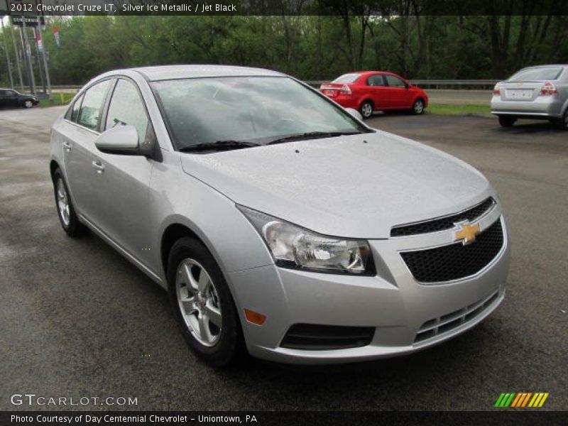 Silver Ice Metallic / Jet Black 2012 Chevrolet Cruze LT