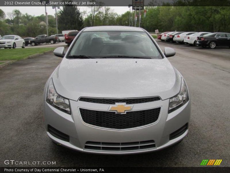 Silver Ice Metallic / Jet Black 2012 Chevrolet Cruze LT
