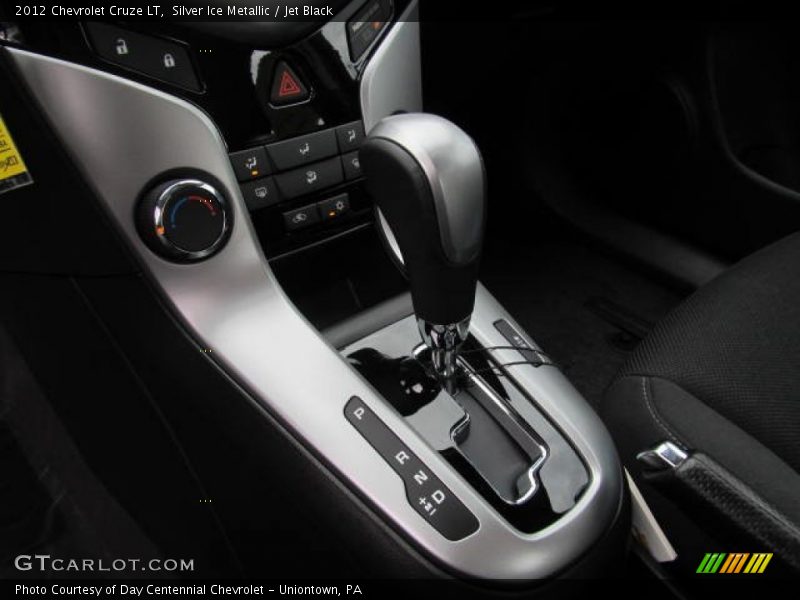 Silver Ice Metallic / Jet Black 2012 Chevrolet Cruze LT