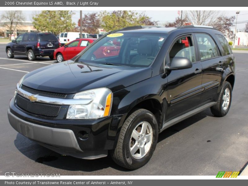 Black / Light Gray 2006 Chevrolet Equinox LS AWD