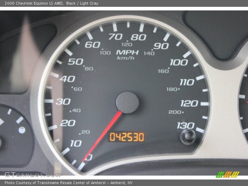 Black / Light Gray 2006 Chevrolet Equinox LS AWD