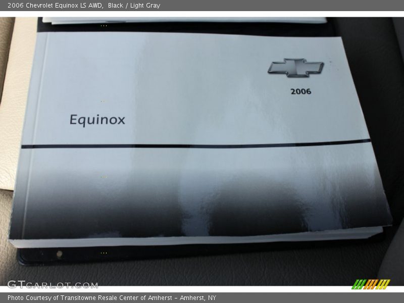 Black / Light Gray 2006 Chevrolet Equinox LS AWD