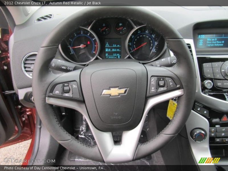 Autumn Red Metallic / Jet Black 2012 Chevrolet Cruze LT
