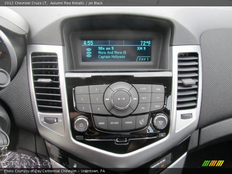 Autumn Red Metallic / Jet Black 2012 Chevrolet Cruze LT
