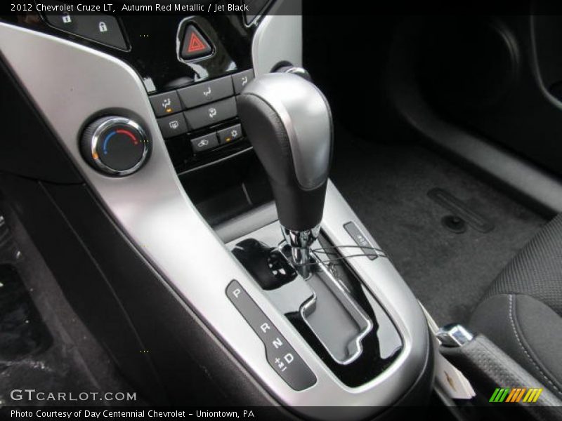 Autumn Red Metallic / Jet Black 2012 Chevrolet Cruze LT
