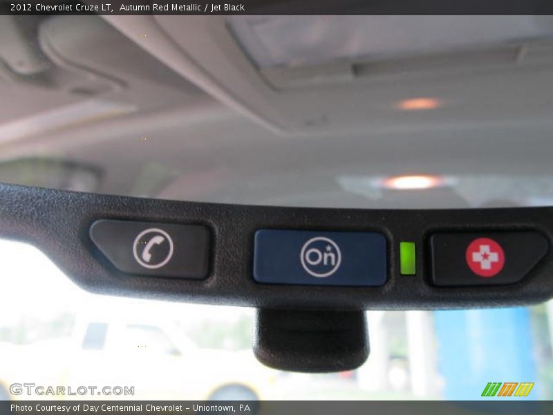 Autumn Red Metallic / Jet Black 2012 Chevrolet Cruze LT