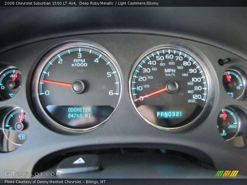 Deep Ruby Metallic / Light Cashmere/Ebony 2008 Chevrolet Suburban 1500 LT 4x4