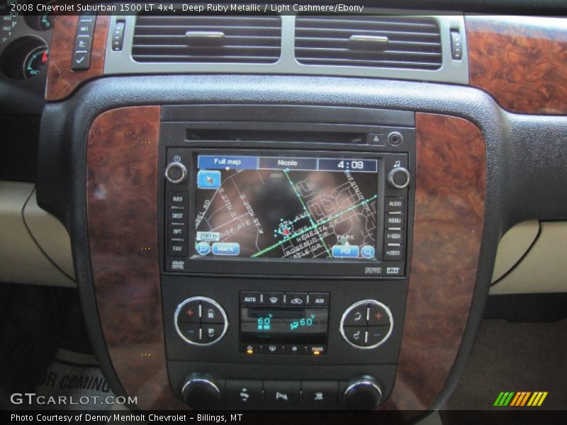 Deep Ruby Metallic / Light Cashmere/Ebony 2008 Chevrolet Suburban 1500 LT 4x4