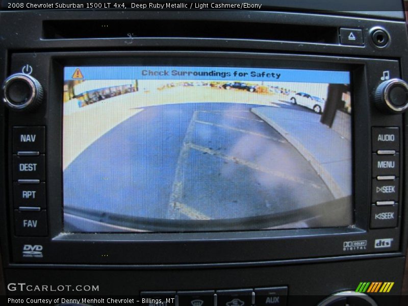 Deep Ruby Metallic / Light Cashmere/Ebony 2008 Chevrolet Suburban 1500 LT 4x4