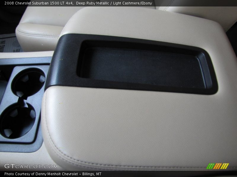 Deep Ruby Metallic / Light Cashmere/Ebony 2008 Chevrolet Suburban 1500 LT 4x4