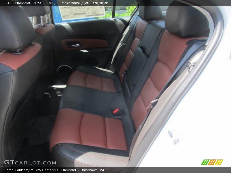 Summit White / Jet Black/Brick 2012 Chevrolet Cruze LTZ/RS