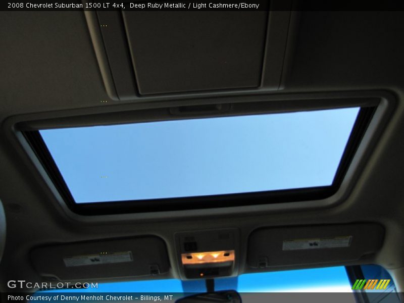 Deep Ruby Metallic / Light Cashmere/Ebony 2008 Chevrolet Suburban 1500 LT 4x4