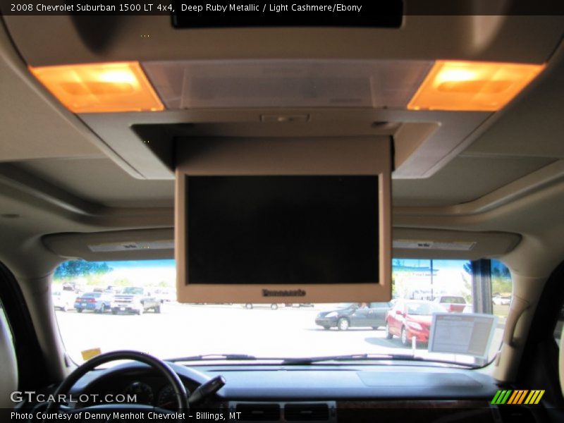 Deep Ruby Metallic / Light Cashmere/Ebony 2008 Chevrolet Suburban 1500 LT 4x4