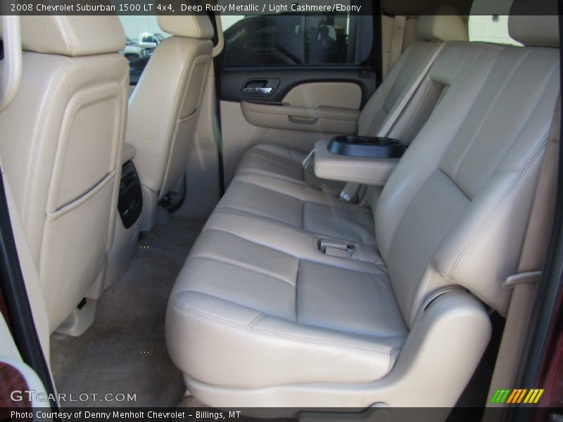 Deep Ruby Metallic / Light Cashmere/Ebony 2008 Chevrolet Suburban 1500 LT 4x4