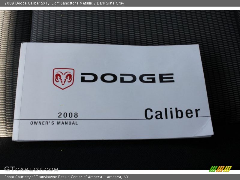 Light Sandstone Metallic / Dark Slate Gray 2009 Dodge Caliber SXT