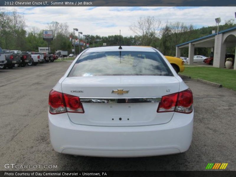 Summit White / Jet Black 2012 Chevrolet Cruze LT