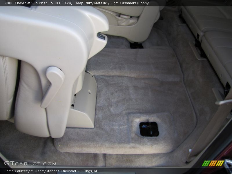 Deep Ruby Metallic / Light Cashmere/Ebony 2008 Chevrolet Suburban 1500 LT 4x4