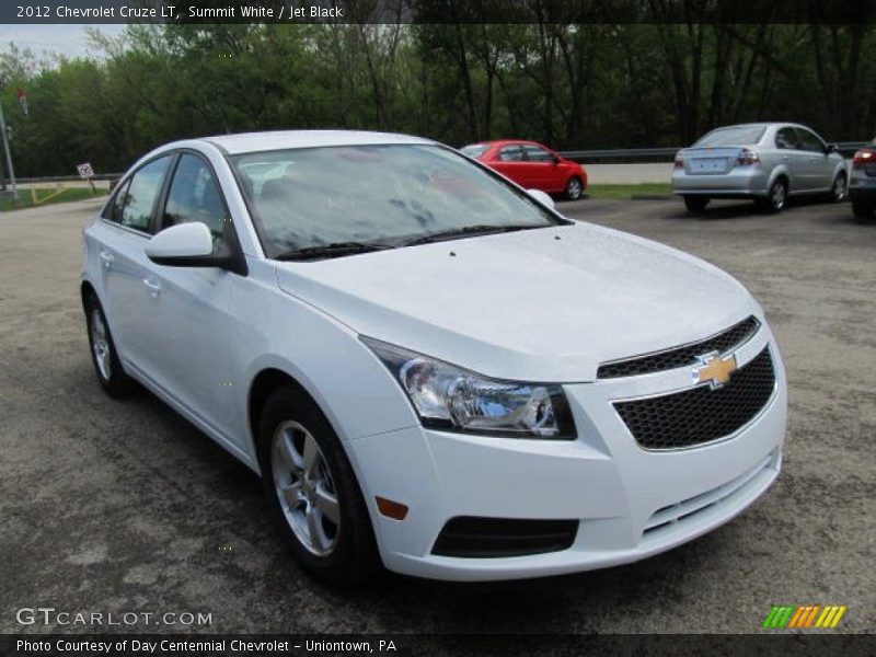 Summit White / Jet Black 2012 Chevrolet Cruze LT
