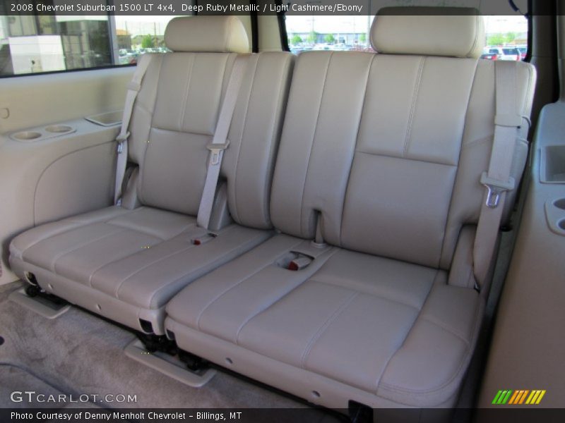 Deep Ruby Metallic / Light Cashmere/Ebony 2008 Chevrolet Suburban 1500 LT 4x4