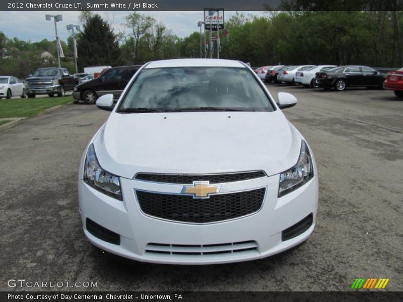 Summit White / Jet Black 2012 Chevrolet Cruze LT