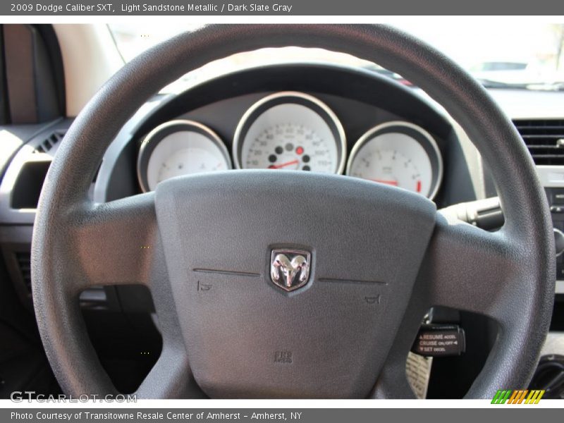 Light Sandstone Metallic / Dark Slate Gray 2009 Dodge Caliber SXT