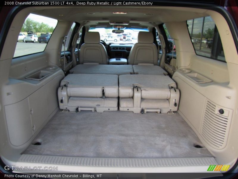 Deep Ruby Metallic / Light Cashmere/Ebony 2008 Chevrolet Suburban 1500 LT 4x4