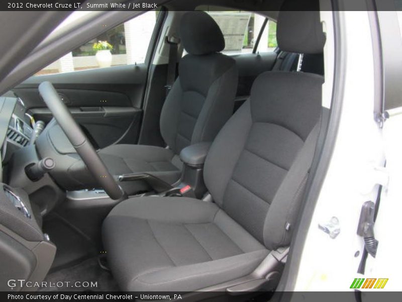 Summit White / Jet Black 2012 Chevrolet Cruze LT