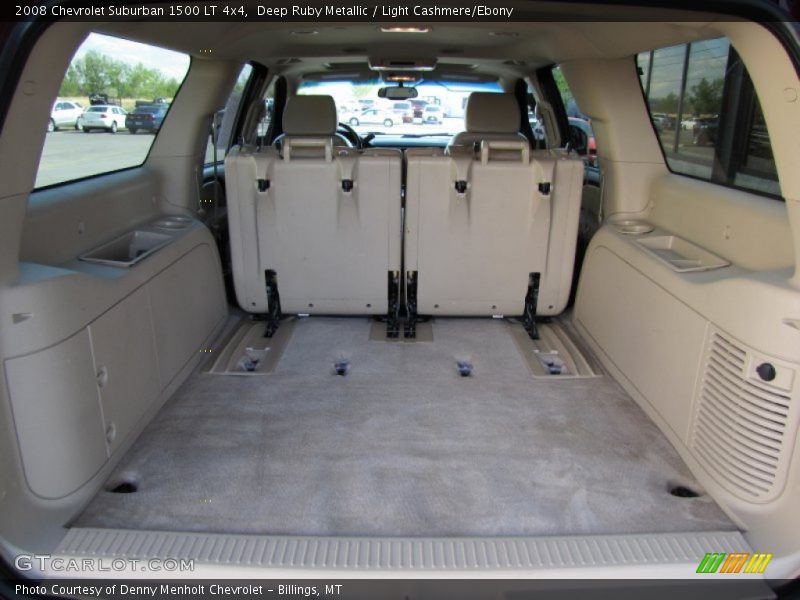 Deep Ruby Metallic / Light Cashmere/Ebony 2008 Chevrolet Suburban 1500 LT 4x4