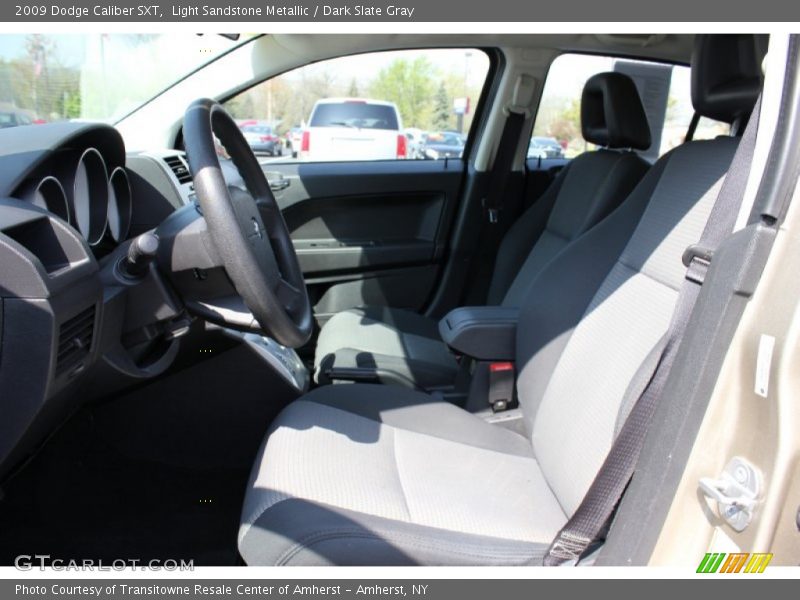 Light Sandstone Metallic / Dark Slate Gray 2009 Dodge Caliber SXT