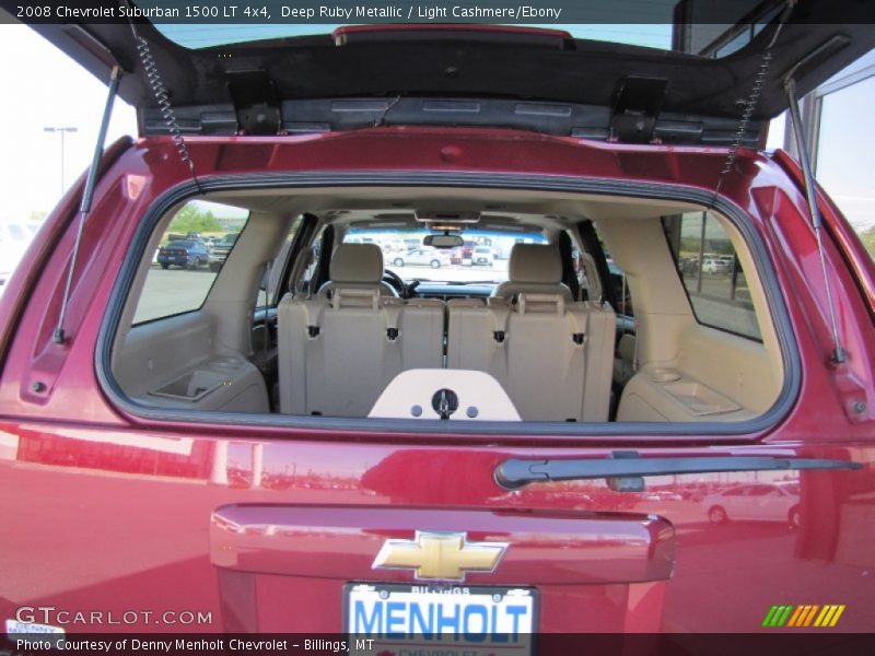 Deep Ruby Metallic / Light Cashmere/Ebony 2008 Chevrolet Suburban 1500 LT 4x4