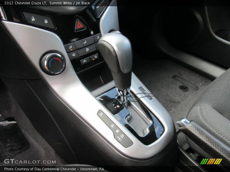 Summit White / Jet Black 2012 Chevrolet Cruze LT
