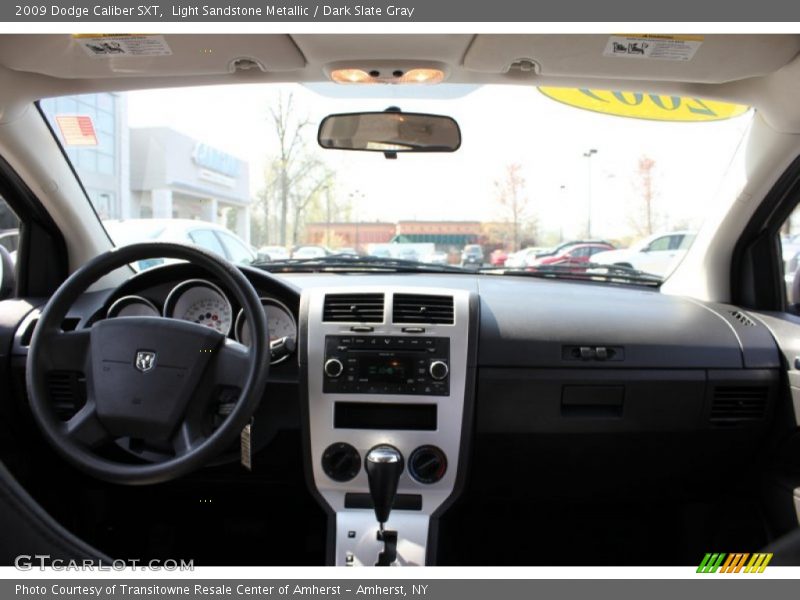 Light Sandstone Metallic / Dark Slate Gray 2009 Dodge Caliber SXT