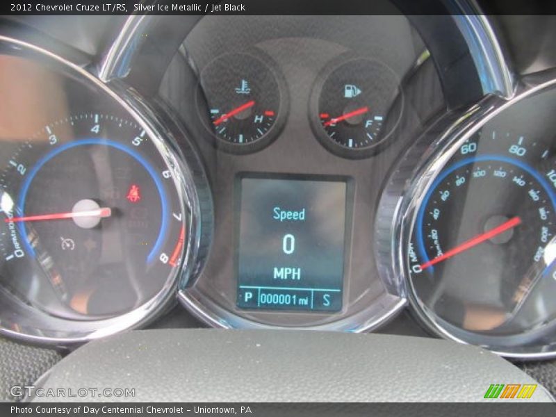 Silver Ice Metallic / Jet Black 2012 Chevrolet Cruze LT/RS