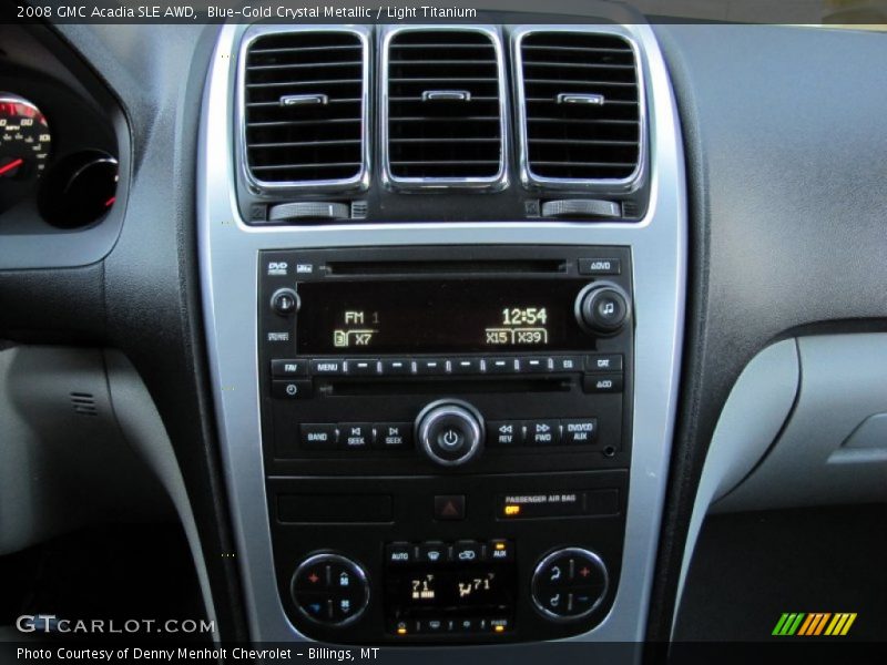 Blue-Gold Crystal Metallic / Light Titanium 2008 GMC Acadia SLE AWD