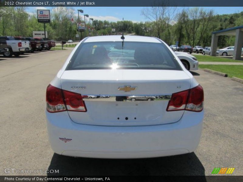 Summit White / Jet Black 2012 Chevrolet Cruze LT