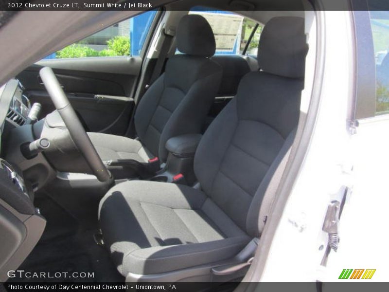 Summit White / Jet Black 2012 Chevrolet Cruze LT
