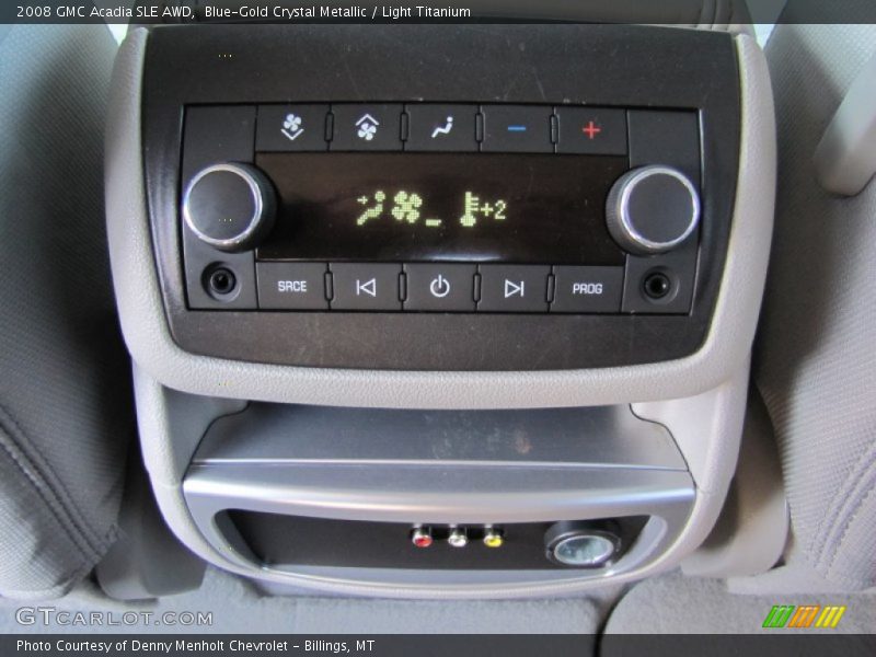 Blue-Gold Crystal Metallic / Light Titanium 2008 GMC Acadia SLE AWD