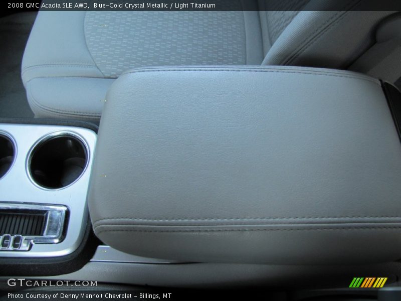 Blue-Gold Crystal Metallic / Light Titanium 2008 GMC Acadia SLE AWD