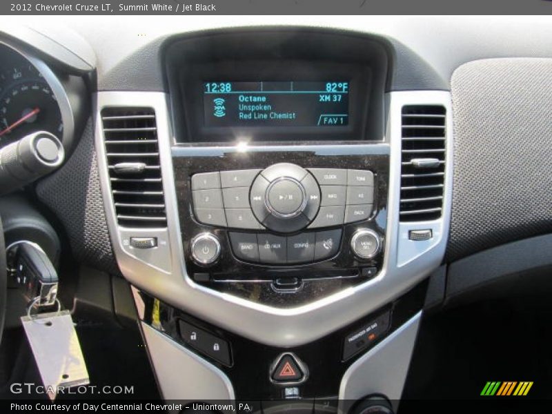 Summit White / Jet Black 2012 Chevrolet Cruze LT