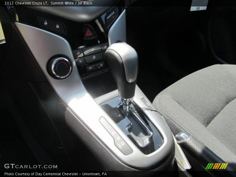 Summit White / Jet Black 2012 Chevrolet Cruze LT